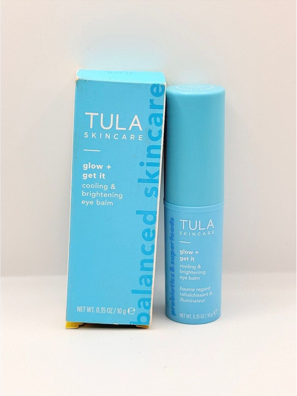Tula Skincare Glow + Get It Cooling & Brightening Eye Balm .35oz